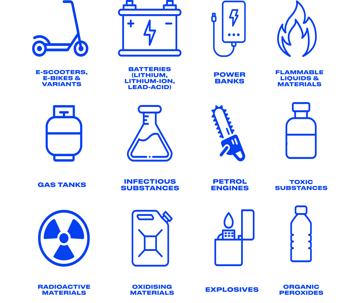 Prohibited Items